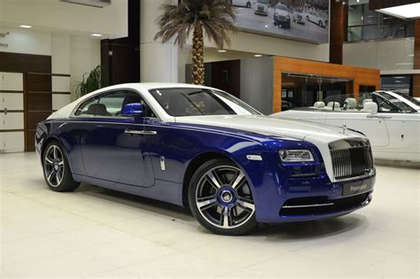 Blue And White Rolls-Royce Wraith Is Bespoke To Its Core | Carscoops