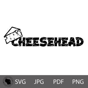 Cheesehead Svg, Funny Wisconsin Svg, Cheese Svg, Cricut Files - Etsy