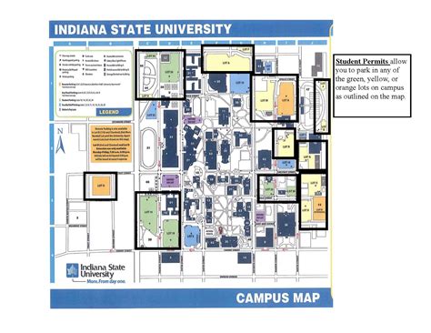 Indiana State University Campus Map - Maping Resources