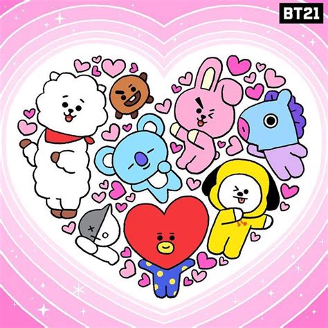 BT21 (@BT21_) / Twitter | Bt21 wallpaper, Bt21 cute, Bts wallpaper