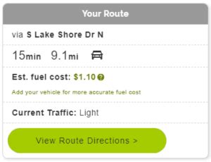 Mapquest Gas Calculator - Driving Directions Maps and Traffic