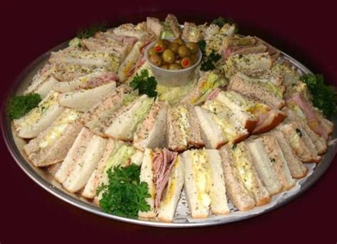 Party food platters, Food platters, Party sandwiches