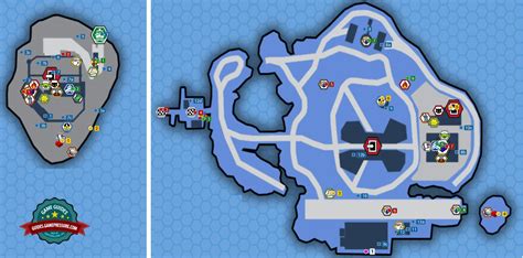 Map of the islands | Maps and secrets - LEGO City: Undercover Game ...