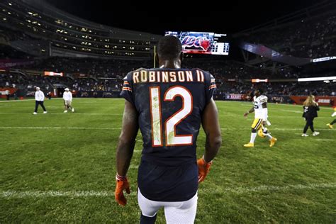 Bears Hold Allen Robinson Out Of Practice Due to Hamstring Issue - On ...