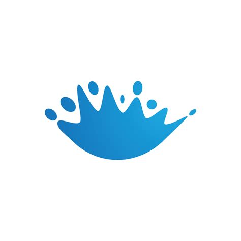 Water Splash logo 17556392 Vector Art at Vecteezy