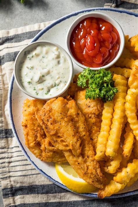 Homemade Lent Fish Fry stock photo. Image of deep, meal - 244001740