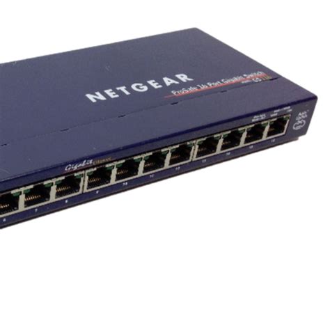 Netgear Prosafe 16 port gigabit switch v1, Computers & Tech, Parts & Accessories, Networking on ...