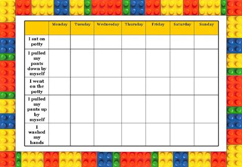 Reward Chart Template Printable Free - Printable Templates Free