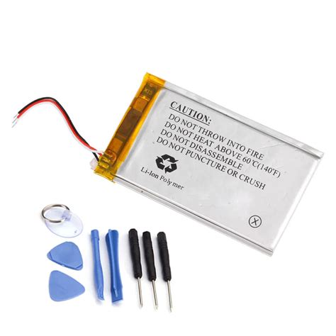 Brand New 3.7V Li ion Battery Replacement 330mAh for iPod Nano 2 2G 2nd Gen MP3 with Tools-in ...