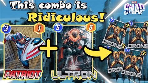 EASY Patriot & Ultron Deck | Marvel Snap Infinite Deck - YouTube