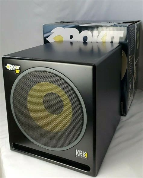 KRK Rokit RP-10s 10-Inch Powered Subwoofer Studio Sub For Sale - US Audio Mart