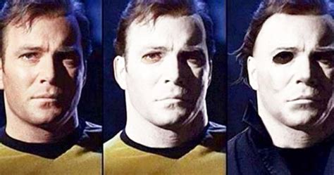 William Shatner Has Worn Michael Myers Mask Trick or Treating for Halloween