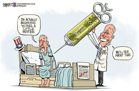 Political Cartoon U.S. biden taxes | The Week