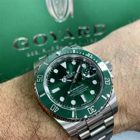 Rolex Submariner green dial and bezel 116610LV - Carr Watches