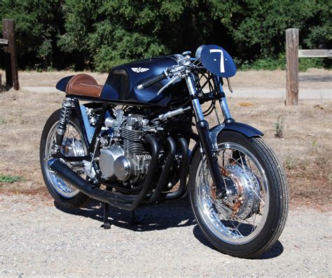 Honda CB550 Custom by Raccia - Classic Avenue