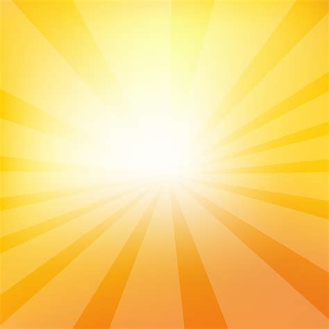 Premium Vector | Orange sunburst background