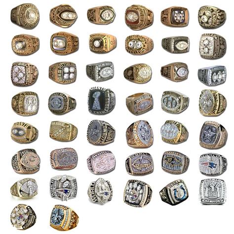 Soul Sanctuary: All 44 Superbowl Rings To Date And Some Fun Facts About Them.