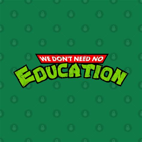 We Don't Need No Education - Pink Floyd - T-Shirt | TeePublic