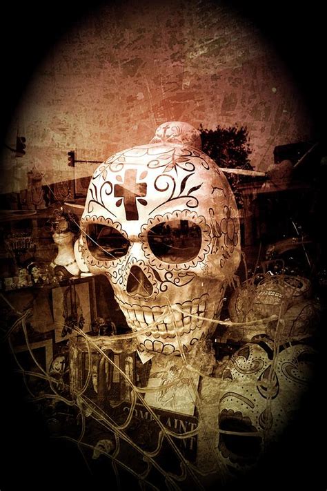 Voodoo Skull Photograph by Susan Gottberg - Fine Art America