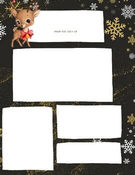 Cute December Newsletter Templates by Cre8tive Heart Curriculum