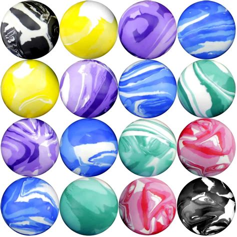 45mm 1.77” High Bouncing Balls, Assorted Rubber Balls - Party Favors - 25 pcs - Walmart.com