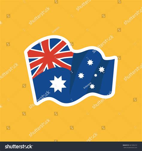 Australia Icon Cartoon Set Icon Australian Stock Vector (Royalty Free ...