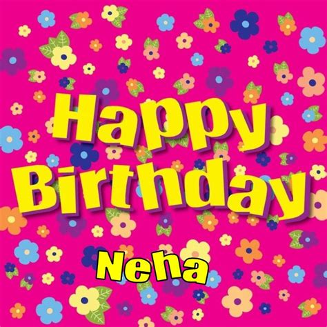 Neha Name Wallpaper With Flower - ClipArt Best