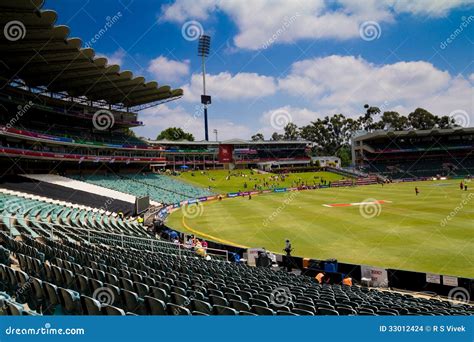 Wanderers Cricket Stadium - Aerial View Royalty-Free Stock Image ...