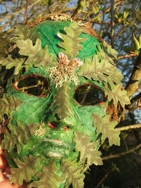 Beltane Green Man Mask