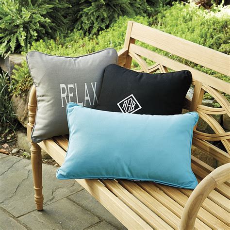 Monogrammed Outdoor Pillows | Ballard Designs