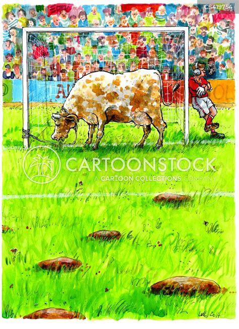 Goalkeepers Cartoons and Comics - funny pictures from CartoonStock