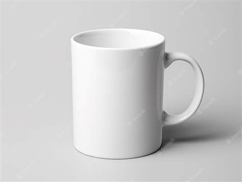 Premium Photo | A white coffee mug mockup