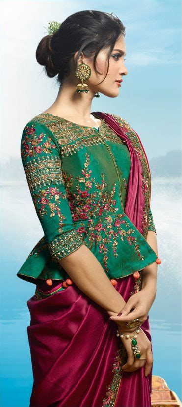 Top 20+ Silk Saree Blouse Designs Patterns & Catalogue Photos