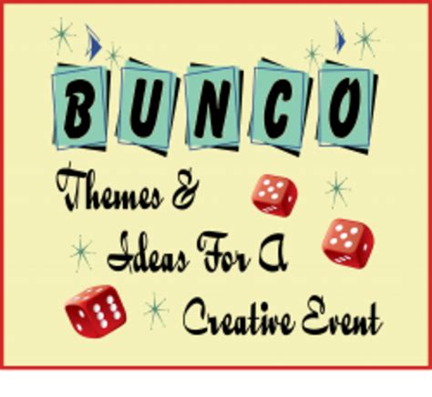 Bunco Themes | HubPages