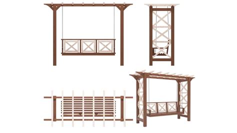 How to Build a DIY Pergola Swing Set in Your Backyard