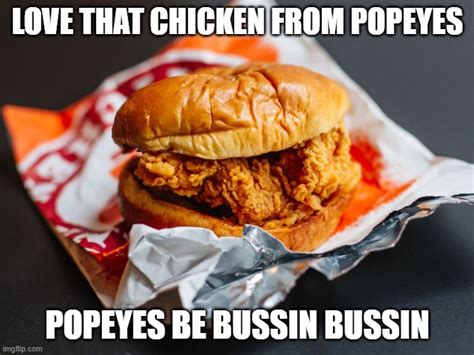 Popeyes chicken sandwich - Imgflip