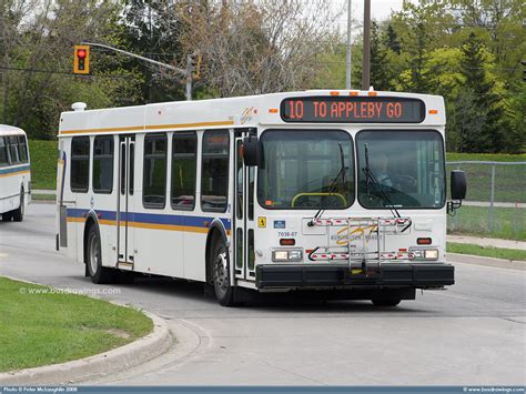 www.busdrawings.com - Burlington Transit - 2007 NFI D40LF