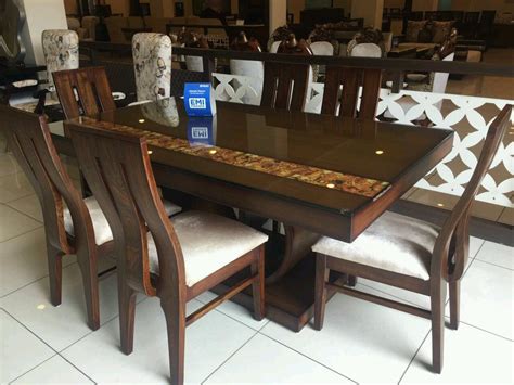 Rectangular Wooden Teak Dining Table ( 6 - Seater ) at Rs 51400/set in Ambala