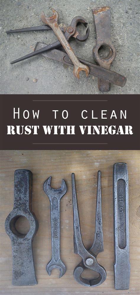 How to clean rust with vinegar - 101CleaningTips.net