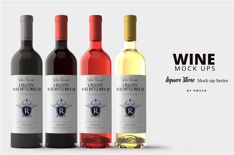 Wine Mockup Kit | Wine, Liquor store, Wine bottle