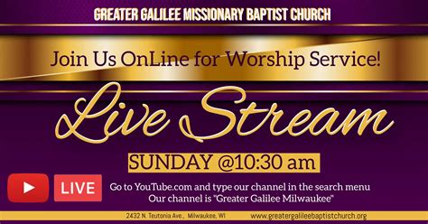 Greater Galilee Missionary Baptist Church