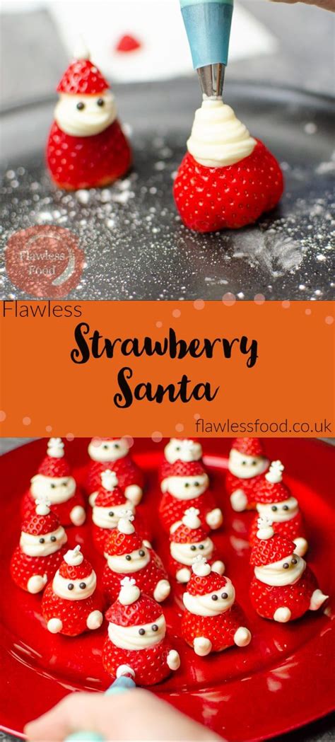 Strawberry Santas | Recipe | Strawberry santas, Best christmas recipes, Holiday recipes christmas