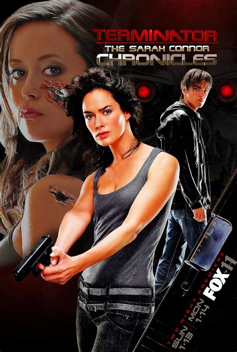 Terminator The Sarah Connor Chronicles - Series premiere poster ...