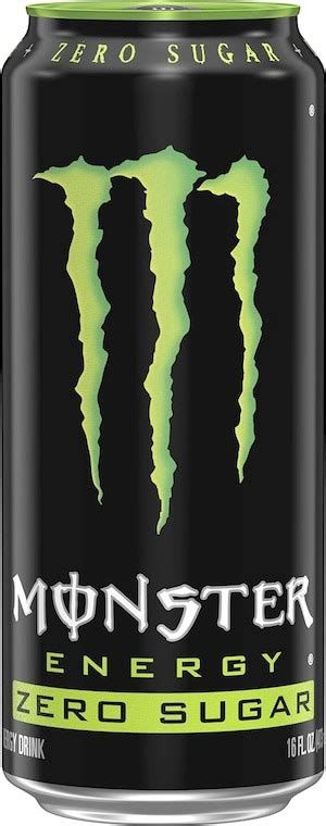 Caffeine in Monster Zero Sugar