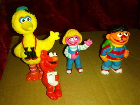 Vintage Sesame Street Figures JHP Lot Of 4 | #2070675800