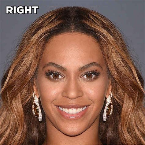 Here's What 15 Celebs Would Look Like If Their Faces Were Symmetrical | Face symmetry, Beyonce ...