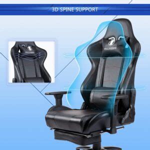 Blue Whale Killabee 8204 Racing Style Gaming Tall Office Chair Review | Just New Releases