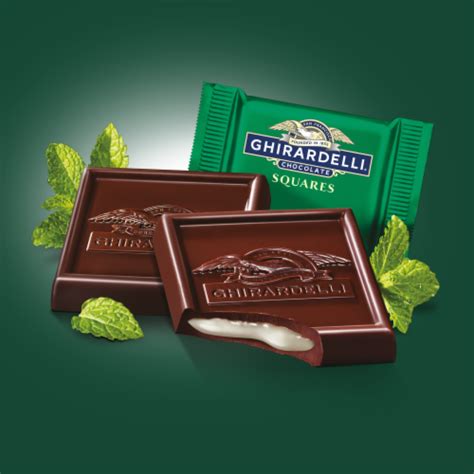 Ghirardelli Dark Chocolate Mint Squares, 5.32 oz - Fry’s Food Stores