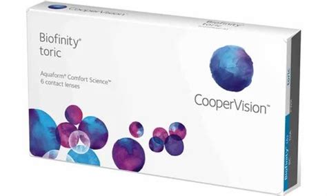 Cooper Vision Contact Lens - Cooper Vision Biofinity Toric 3 Lens Pack Wholesale Trader from Mumbai