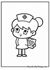 Nurse Coloring Pages Printable sketch template